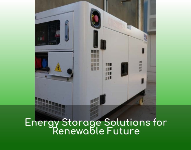 Energy Storage Solutions for Renewable Future